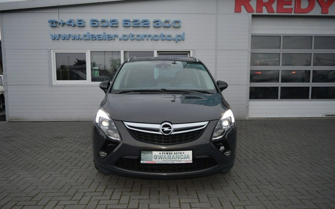 Opel Zafira cena 41500 przebieg: 214000, rok produkcji 2014 z Hrubieszów małe 781